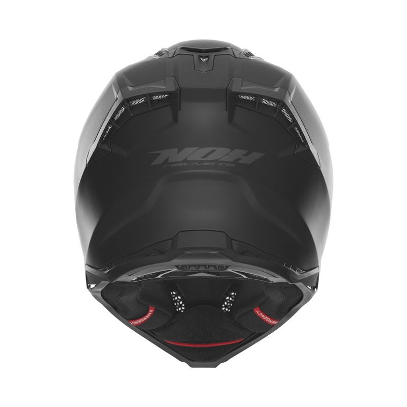Motokrosa ķivere NOX N634 matēti melna
