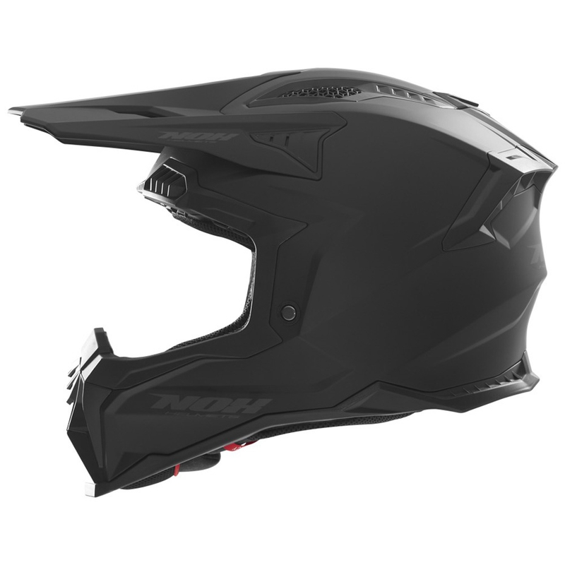 Motokrosa ķivere NOX N634 matēti melna