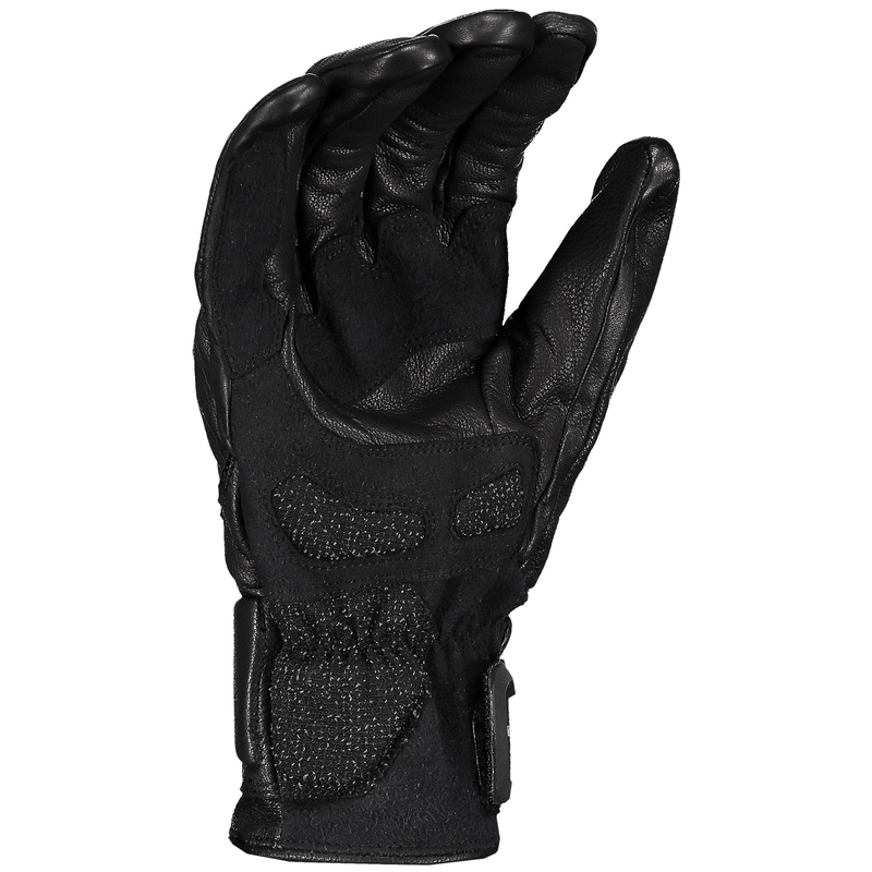 Ādas motocikla cimdi SCOTT SPORT ADV melni