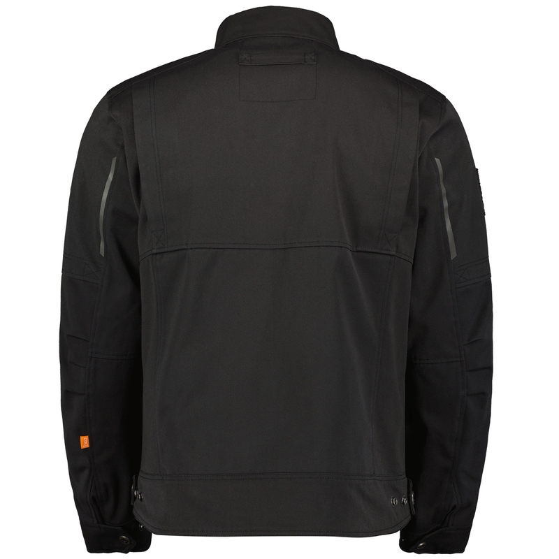 Motocikla jaka SCOTT JACKET VINTAGE melna