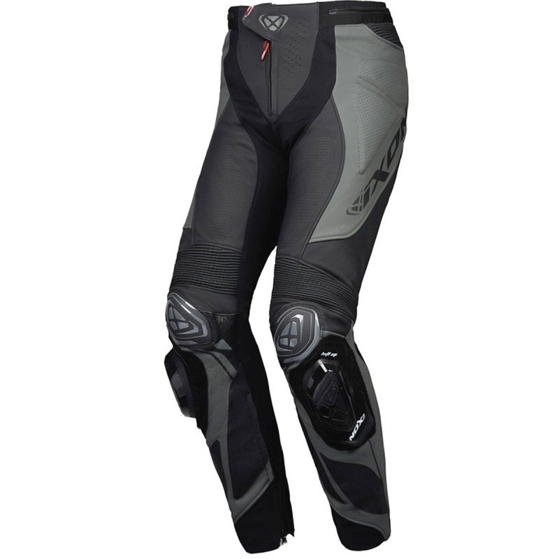 IXON Vortex 3 melnas ādas motocikla bikses