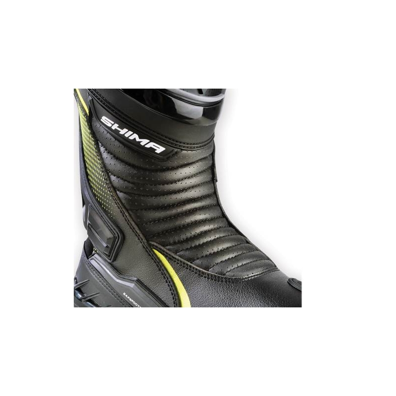 Motocikla zābaki Shima RSX-6 fluo yellow