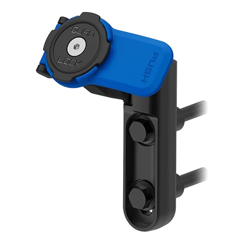 Bāze uzstādīta Quad Lock® motocikla sajūga stiprinājuma bremžu/sajūga galvenā cilindra kronšteinā