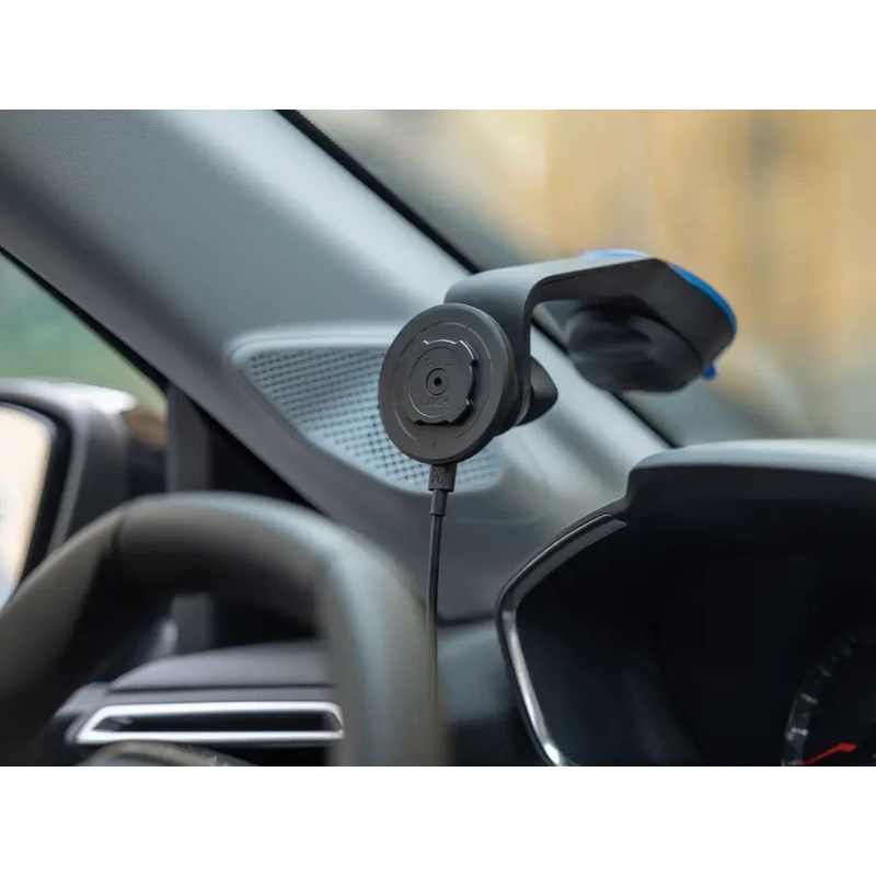 Tālruņa turētājs ar piesūcekni priekšējā stikla un paneļa uzstādīšanai Quad Lock® priekšējā stikla/ paneļa stiprinājums automašīnā
