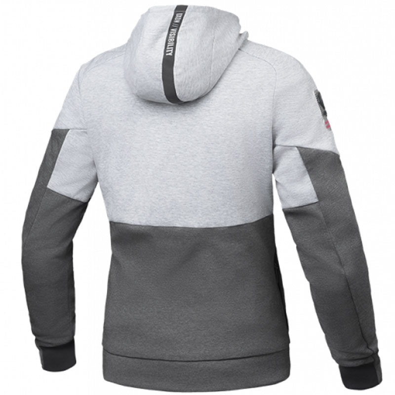 Sieviešu džemperis IXON Touchdown Motorcycle Sweatshirt grey-silver-pink