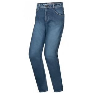 Sieviešu motocikla džinsi IXON Dany mazgāti zili