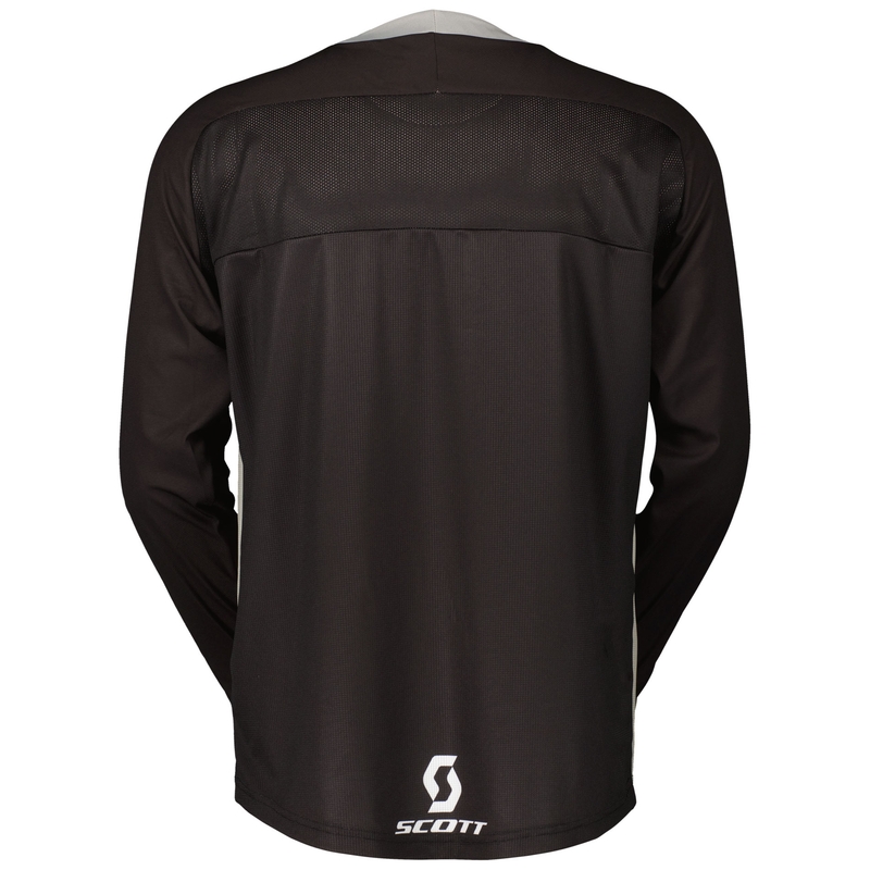 Motokrosa krekliņš SCOTT X-PLORE SWAP melns-pelēks