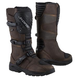 Kore Adventure Long 3.0 motociklu zābaki brūni