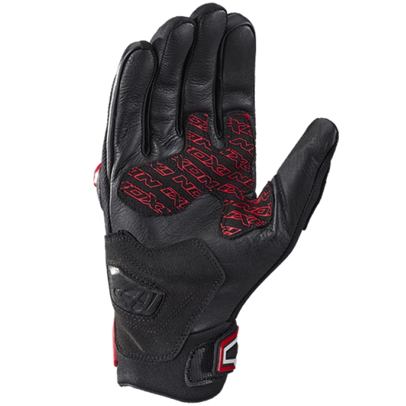 Motocikla cimdi IXON Mirage Air melni-balti-sarkani