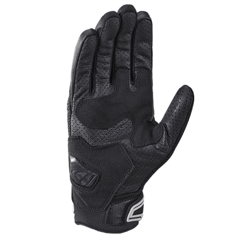 IXON Mirage Airflow moto cimdi melns un balts