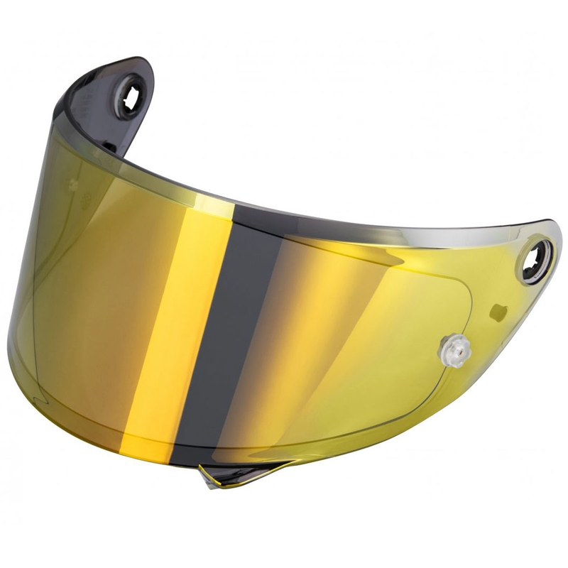 Plexi HJ-45A/B F100 ķiverēm spogulis zelta krāsā