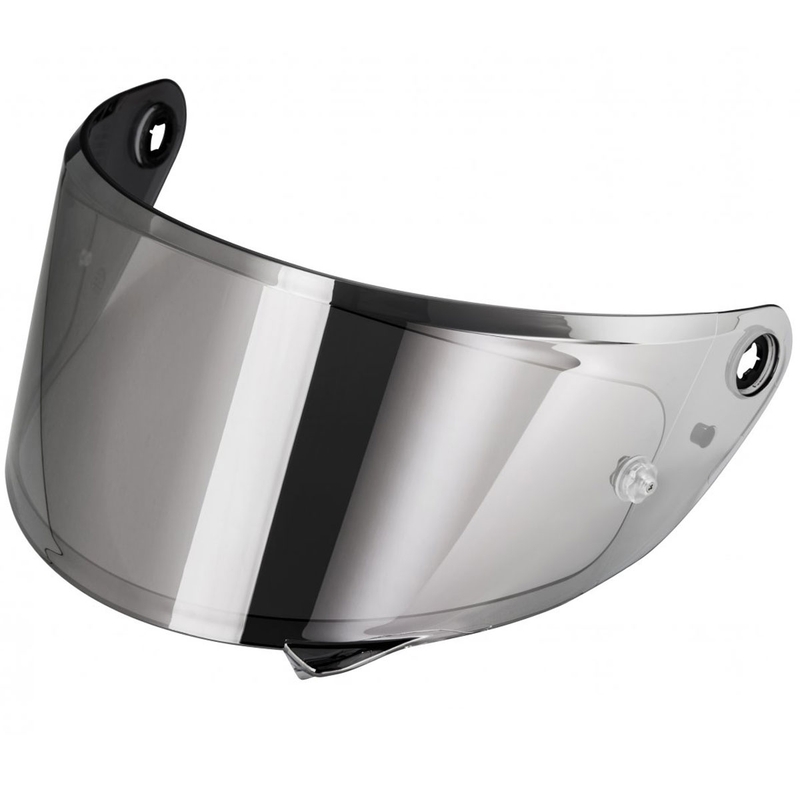 Plexi HJ-45A/B F100 ķiverēm spogulis sudraba krāsā