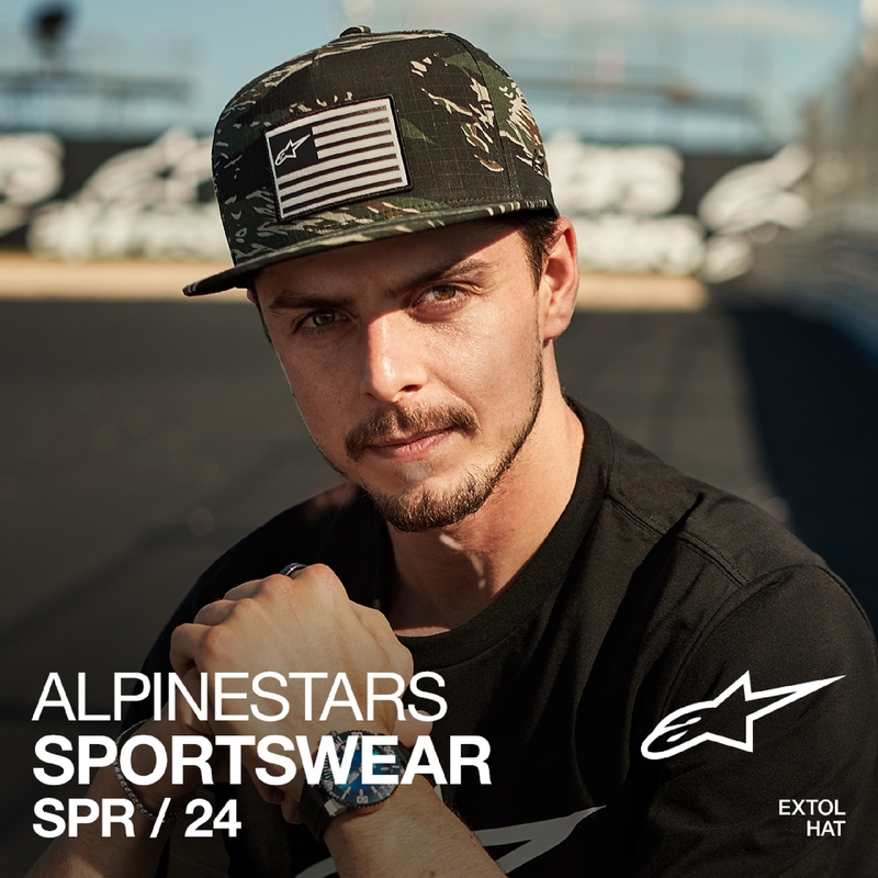 Alpinestars Extol Snapback cepure camo green