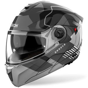 Airoh Specktre Groove flip-up ķivere spīdīgi pelēka