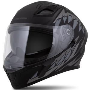 Integrālā ķivere Cassida Orbit Strix matēta melni pelēka