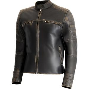 RSA Vintage brūna ādas motocikla jaka