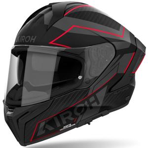 Integrēta motocikla ķivere Airoh MATRYX Sentinel matēti sarkana