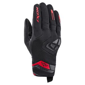 Motocikla cimdi IXON Mig 2 melni-sarkani