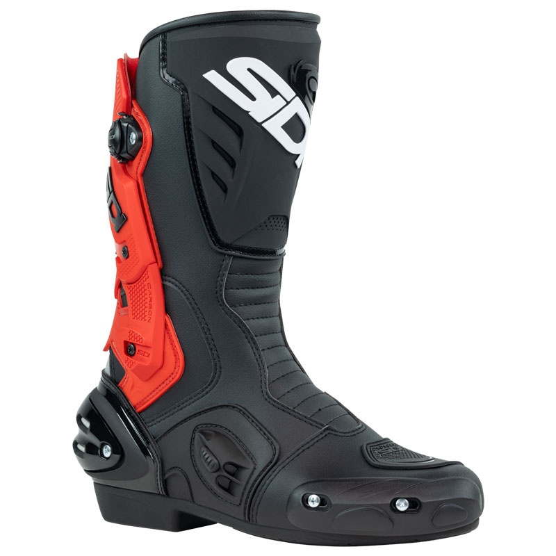 SiDi Vertigo 2 sarkani un melni motocikla zābaki