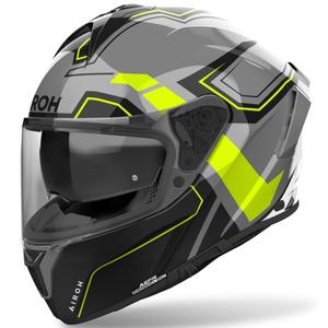 Integrēta motociklu ķivere Airoh SPARK 2 Dart spīdīgi dzeltena