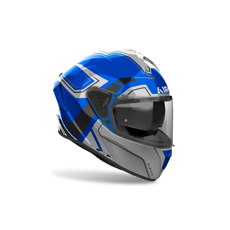 Integrēta motociklu ķivere Airoh SPARK 2 Dart spīdīgi zila