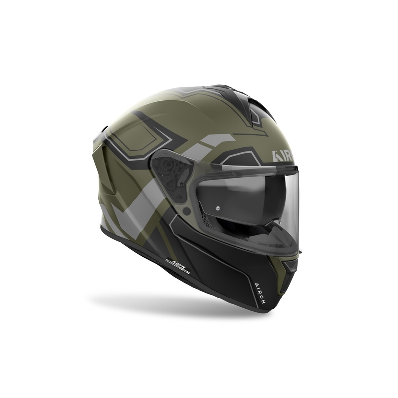 Integrēta motociklu ķivere Airoh SPARK 2 Dart matēts haki zaļš