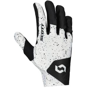 Motokrosa cimdi SCOTT COMPETE Caviar melni un balti