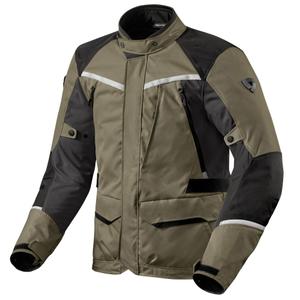 Motocikla jaka Revit Voltiac 3 H2O zaļgani pelēka