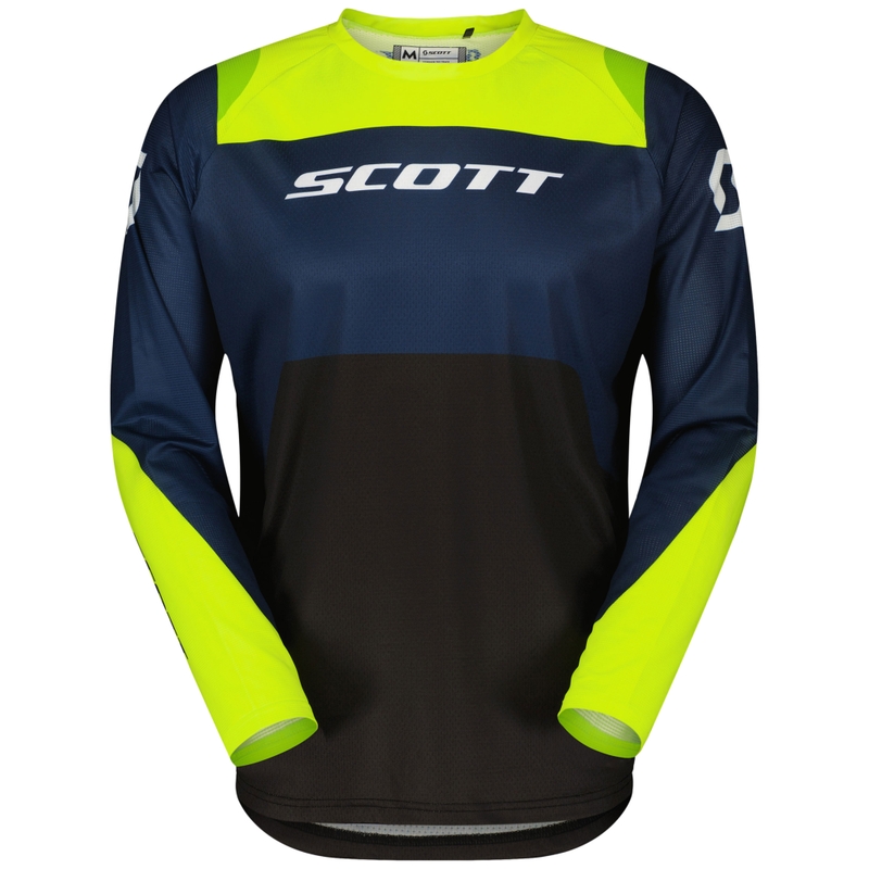 Motokrosa krekliņš SCOTT EVO Race violeti-fluo dzeltens izpārdošana