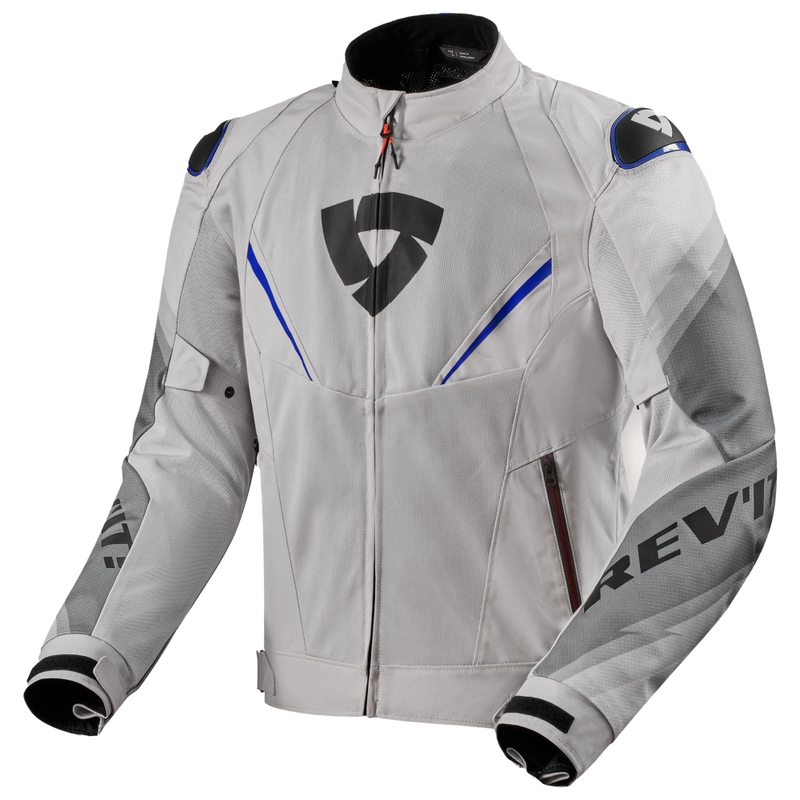 Revit Quantum 3 Air motocikla jaka sudrabaini zila