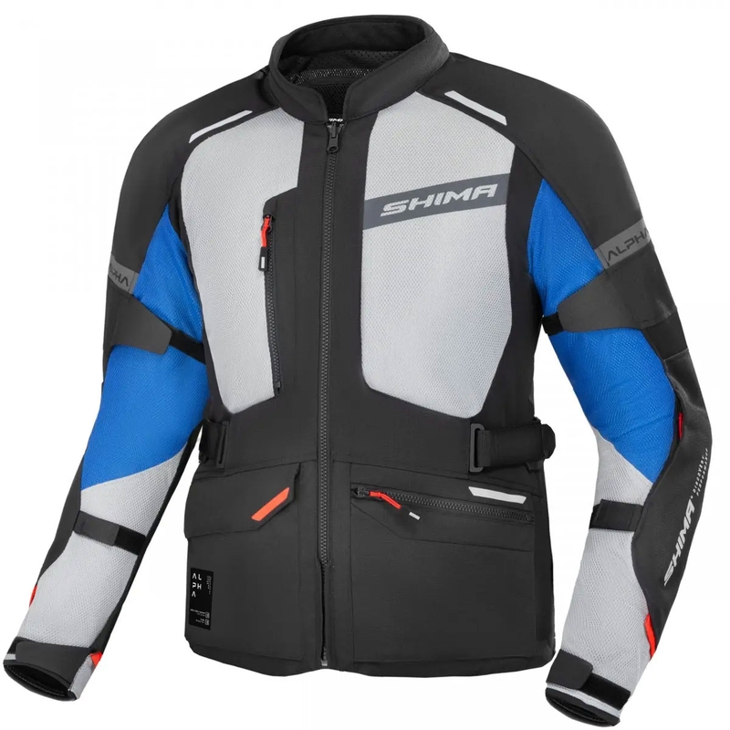 Motocikla jaka Shima Alpha blue