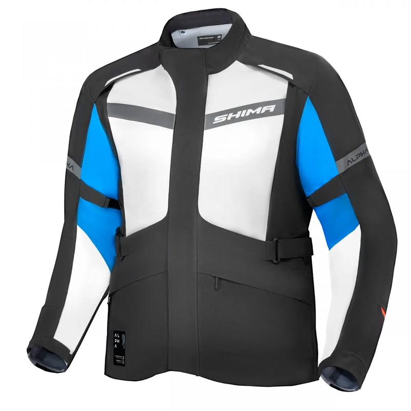Motocikla jaka Shima Alpha blue