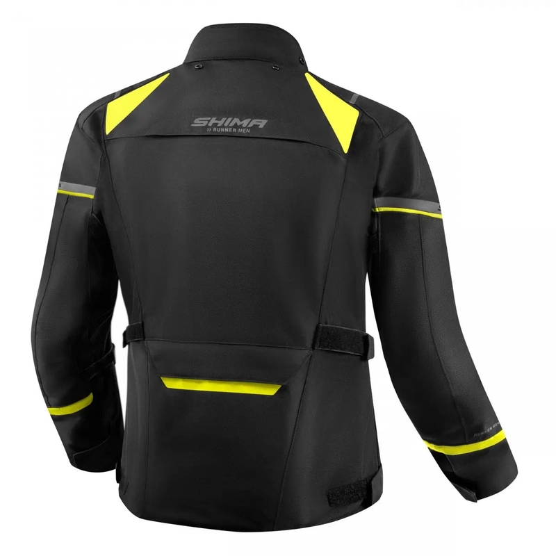 Motocikla jaka Shima Runner black-fluo yellow