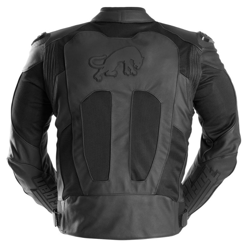 Furygan Speed Mesh 3 melna ādas motocikla jaka