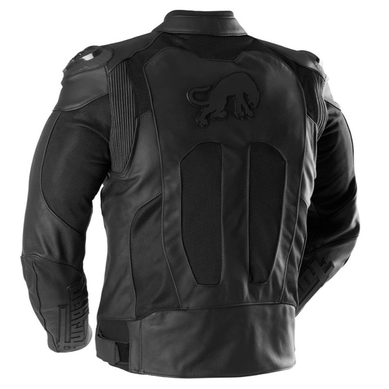 Furygan Speed Mesh 3 melna ādas motocikla jaka