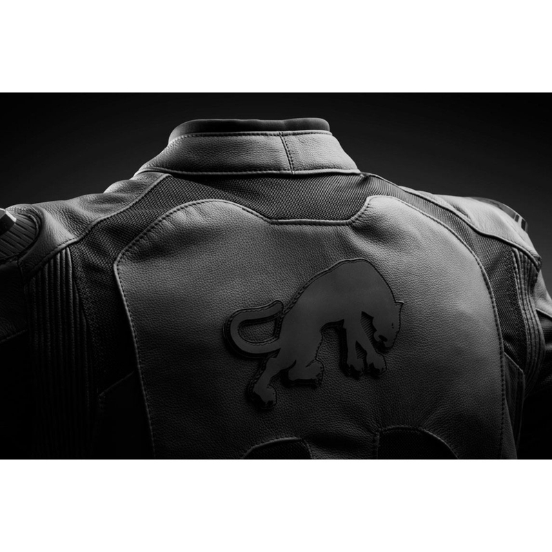 Furygan Speed Mesh 3 melna ādas motocikla jaka