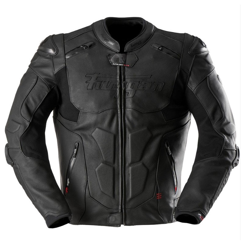Furygan Ghost Evo Black Ādas motocikla jaka