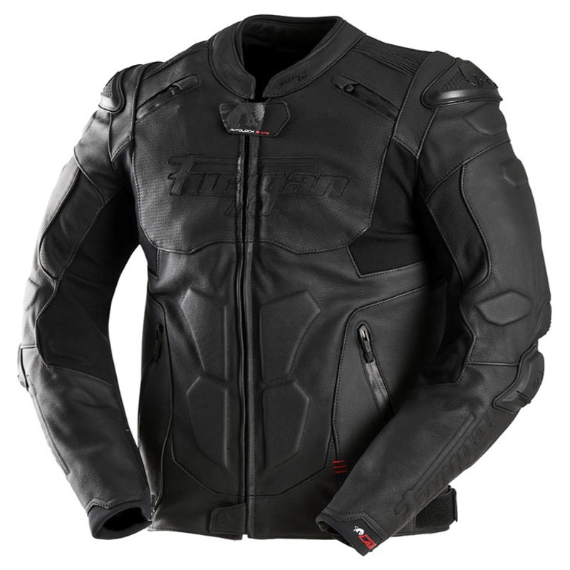 Furygan Ghost Evo Black Ādas motocikla jaka