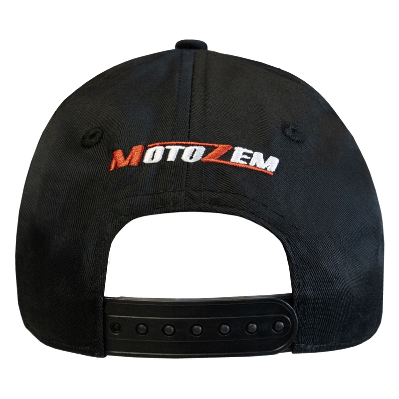 MotoZem cepure melna