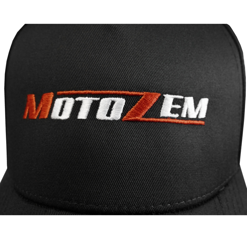 MotoZem cepure melna