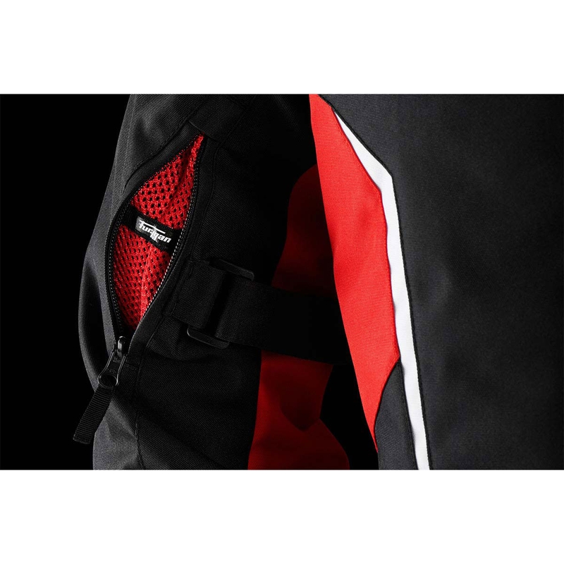 Furygan Yori melni-sarkani-balta motocikla jaka