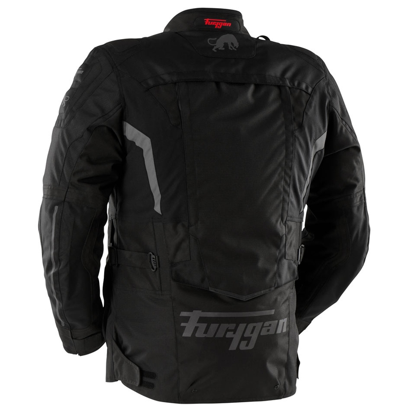 Furygan Montroc Kevlar® Primaloft® 3IN1+ motocikla jaka, melna