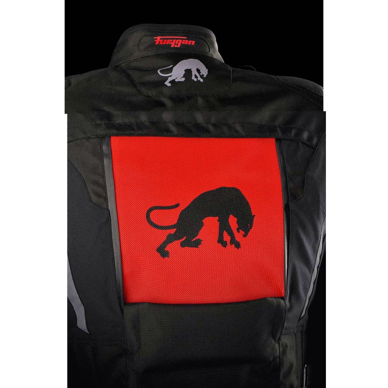 Furygan Montroc Kevlar® Primaloft® 3IN1+ motocikla jaka, melna