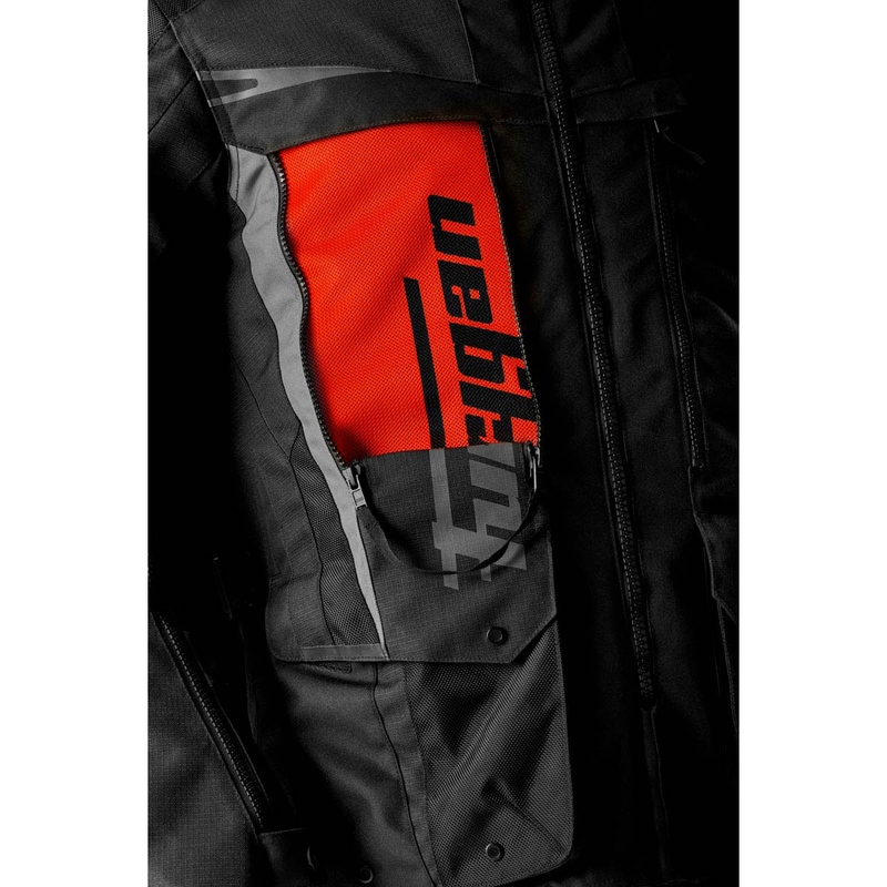 Furygan Montroc Kevlar® Primaloft® 3IN1+ motocikla jaka, melna