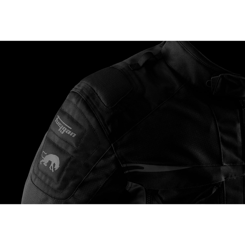 Furygan Montroc Kevlar® Primaloft® 3IN1+ motocikla jaka, melna