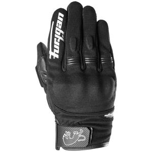 Motocikla cimdi Furygan Jet D3O Evo melns un balts