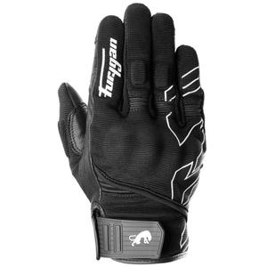 Motocikla cimdi Furygan Jet Neon D3O melns un balts