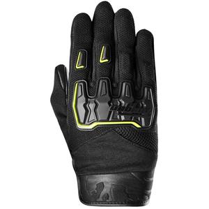 Furygan Shade Black-Fluo Yellow Motocikla cimdi