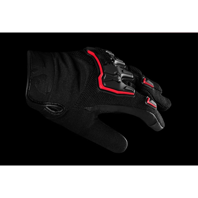 Furygan Shade Black-Red Motocikla cimdi