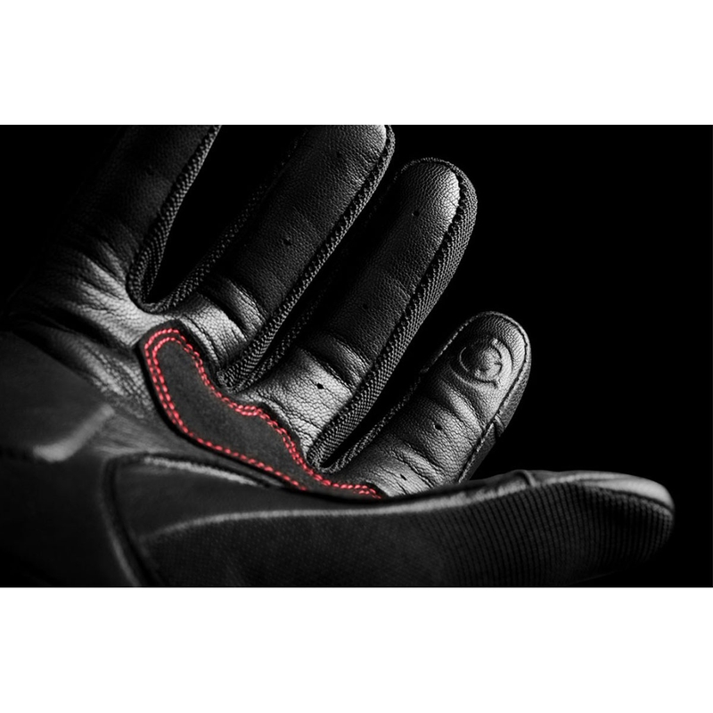 Furygan Shade Black-Red Motocikla cimdi